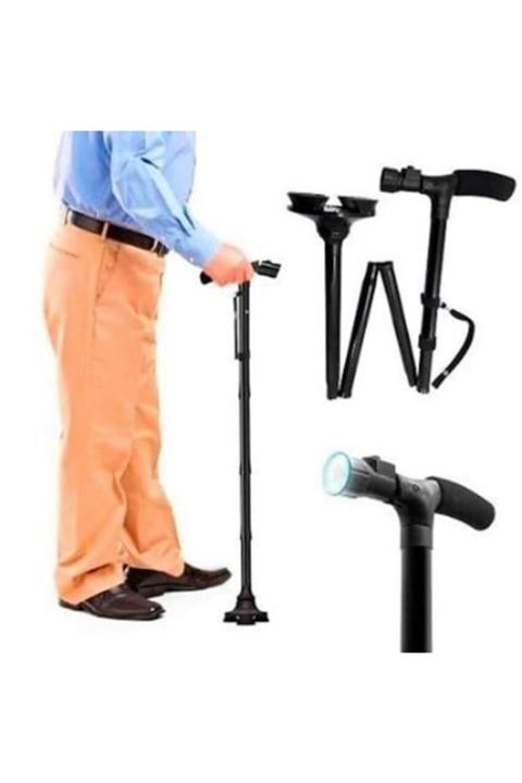KeskinX Katlanabilir Işıklı Baston Trusty Cane