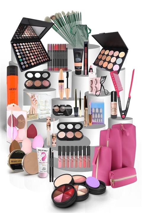 Mardinal Düğün Makyaj Seti 55 Parça Esmer Ten