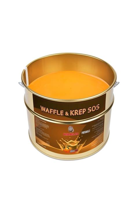 KARMELON Portakallı Waffle Sosu 10 Kg