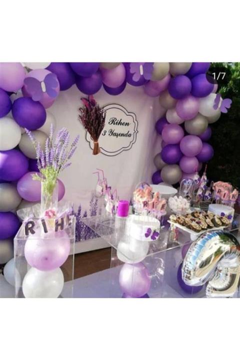 tmgrup Konsept Doğum Günü Balon ve Balon Zinciri Parti Süslemeleri