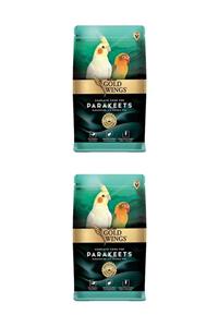 Gold Wings Paraket, Sultan Ve Cennet Papağanı Yemi 1 Kg X 2 Adet