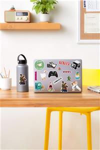 AR Sticker - Game Temalı Laptop Notebook Tablet Sticker Set 2