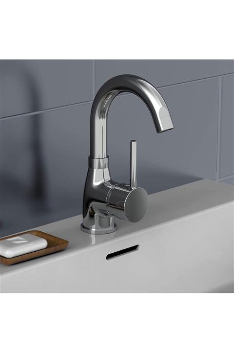 Sardıcı Krom Gövde Mutfak Evye Bataryası