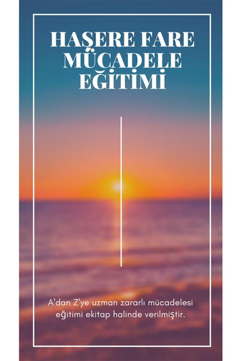 VOLKAN ZİRAAT EĞİTİM EKİTAP Haşere Mücadele Yöntemlerini İçerir Eğitim Ekitap