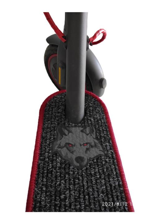 mamipas Elektrikli Scooter Aksesuar M1 S Modeli Için Koruyucu Wolf Baskılı Paspas