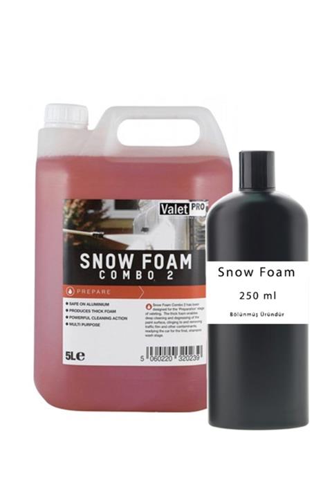 Valet Pro Yoğun Kir Sökücü Köpük - Snow Combo2 - 250 ml Bölünmüş Ürün