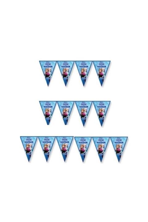 Ece Frozen Elsa Temalı Flama 10'lu Birleşik Dizili Asma Aparatı