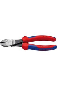 Knipex 74 02 180 Ağır Tip Yan Keski Polisajlı 180 Mm