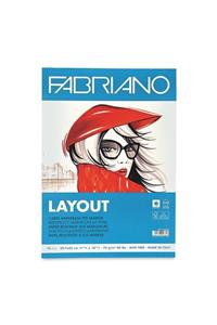 Fabriano : Blocco Layout : Markör Bloğu : A3 : 75 Gr : 70 Yaprak