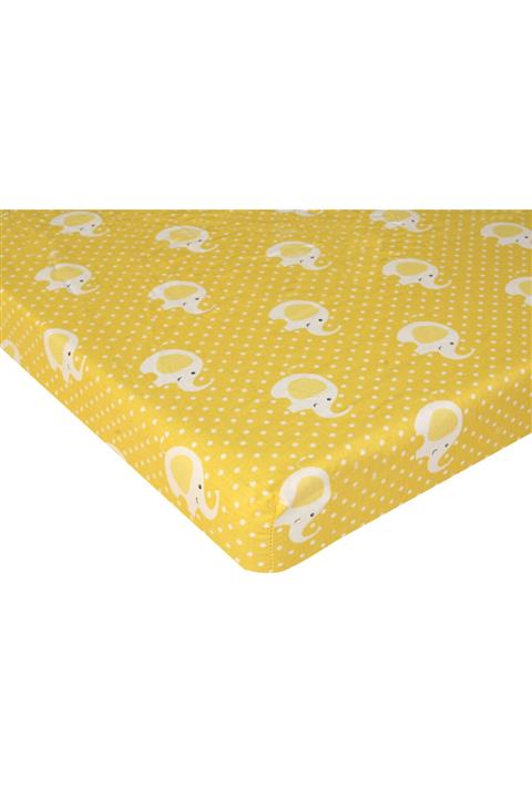 NAB Park Yatak Fil Desenli Fitted Çarşaf 65x95 Cm.