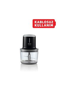 Arzum Ar1128 Freechopp Cam Hazneli Şarjlı Doğrayıcı Siyah