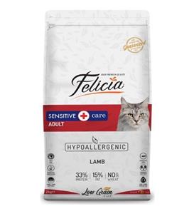 Felicia Az Tahıllı Kuzu Etli Yetişkin Hypoallergenic Kedi Maması 2 Kg