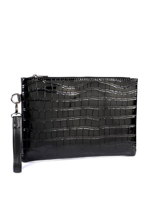 Capone Outfitters Kadın Siyah Paris Clutch Çanta