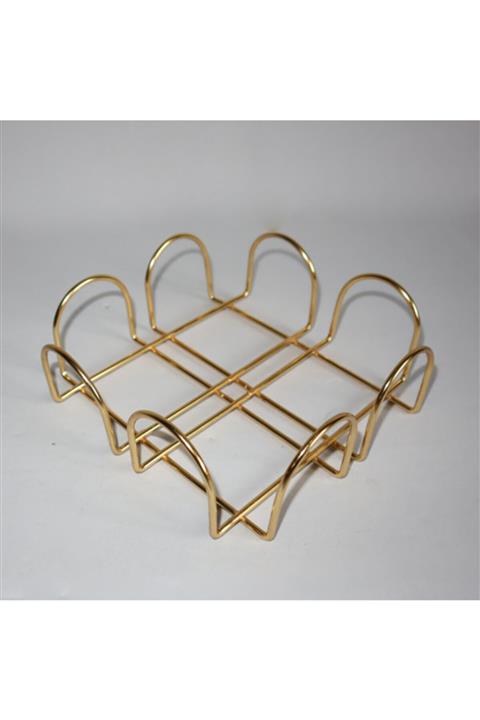 Rose Ferforje Gold Lüx Peçetelik