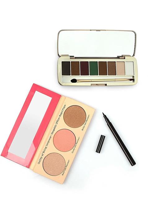 Mardinal Aydınlatıcı Paleti Kalem Eyeliner 8'li Far