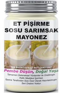 SPANA Et Pişirme Sosu Sarımsak Mayonez Ev Yapımı Katkısız 330gr