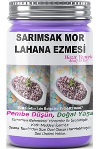 SPANA Sarımsak Mor Lahana Ezmesi Ev Yapımı Katkısız 330gr