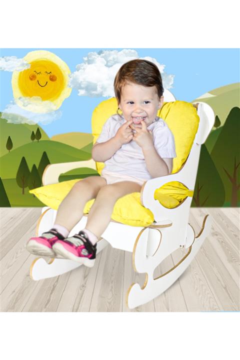 Özgüner Oyuncak Ahşap Çocuk Sandalyesi 60cm