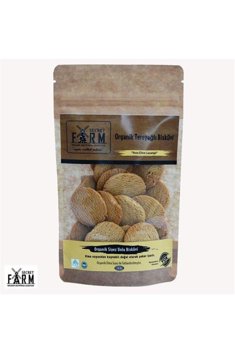 Secret Farm Organik Tereyağlı Siyez Unlu Bisküvi 100 Gr