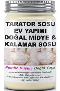 SPANA Tarator Sosu Doğal Midye Kalamar Sosu Ev Yapımı Katkısız 330 gr