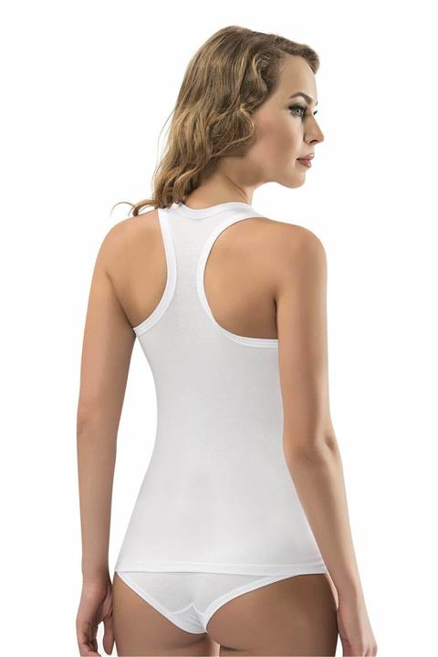 Jiber Kadın Beyaz Sporcu Rambo Atlet 510