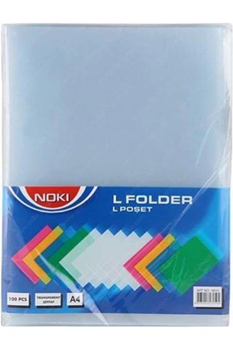 Noki L Poşet Dosya A4 100 Lü 4810-110
