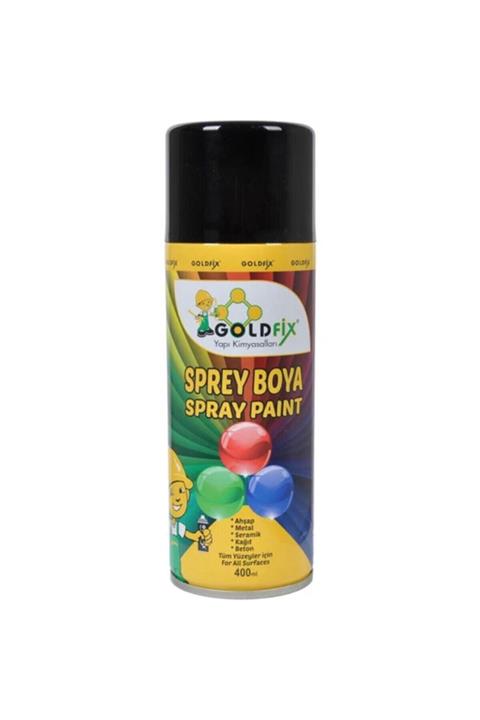 GOLDFİX Sprey Boya Siyah 200ml