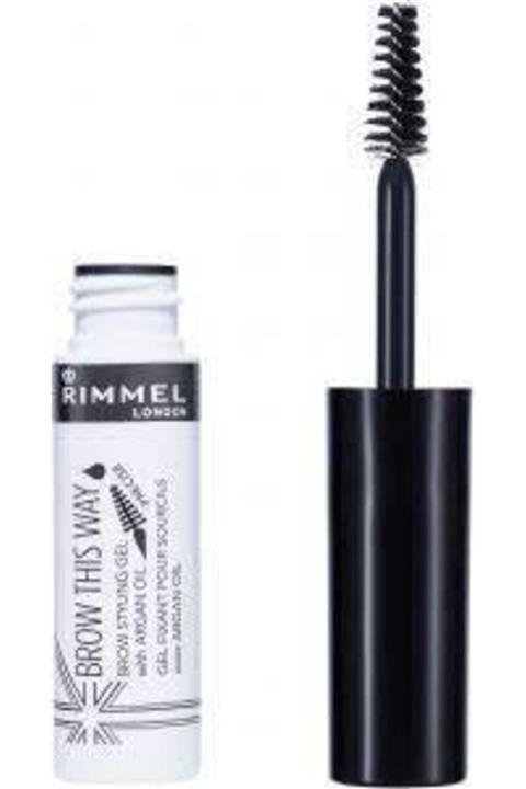 RIMMEL LONDON Brow This Way Argan Yağlı Berrak Kaş Şekillendirici Jel -5 Ml
