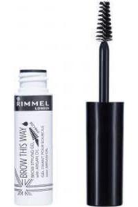 RIMMEL LONDON Brow This Way Argan Yağlı Berrak Kaş Şekillendirici Jel -5 Ml