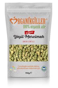 Organikgiller Organik Yeşil Mercimek 750 Gr