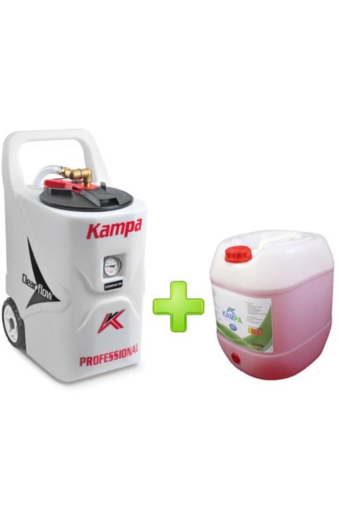 Kampa Petek Temizleme Makinası Çift Yönlü Pro-4 Rezistanslı + 30 Kg. Kimyasal