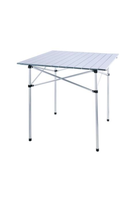 Black Island Gri Alüminyum Katlanabilir Kamp Ve Piknik Masası