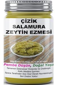 SPANA Çizik Salamura Zeytin Ezmesi Ev Yapımı Katkısız 330gr