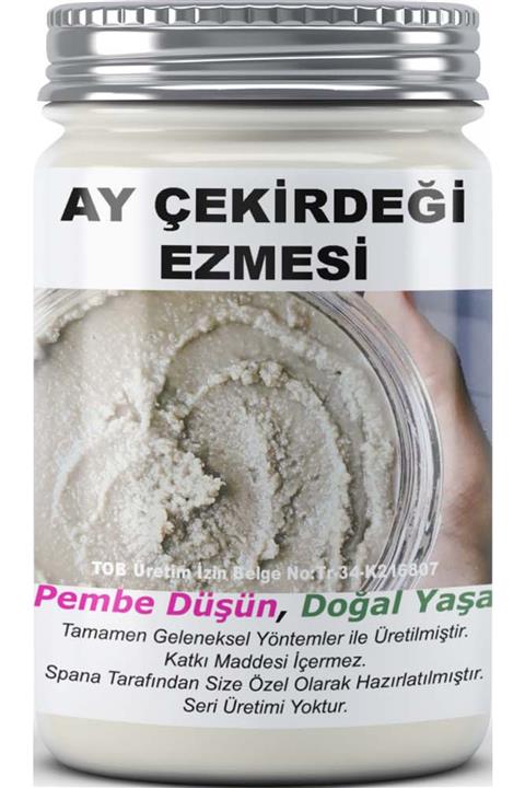 SPANA Ay Çekirdeği Ezmesi Ev Yapımı Katkısız 330gr