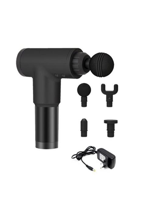 SARFEX Fascial Gun Masaj Tabancası 4 Başlıklı 6 Kademeli