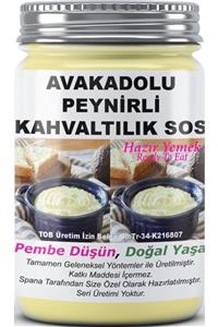 SPANA Avakadolu Peynirli Kahvaltılık Sos Ev Yapımı Katkısız 330gr