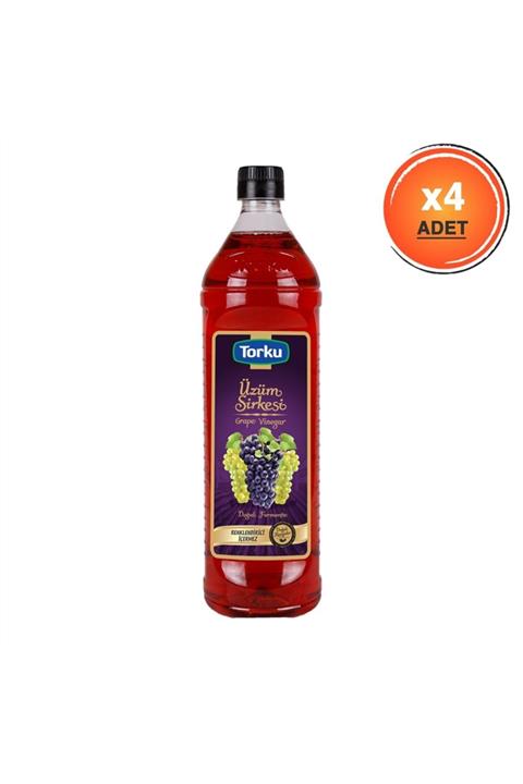 Torku Üzüm Sirkesi 1 Lt Pet Şişe X4