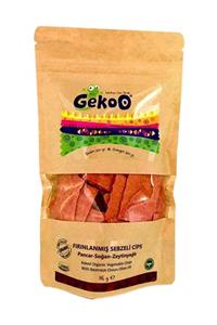 Gekoo Organik Sebzeli Fırınlanmış Cips  Pancar Soğan Zeytinyağlı 115gr