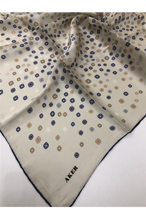 Aker Krep Saten Eşarp