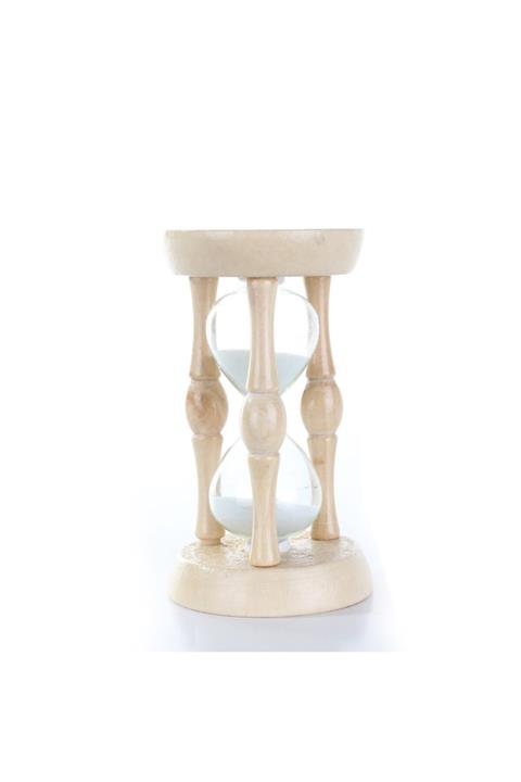 sendealgelsin El Yapımı Ahşap Kum Saati 5 Dakika