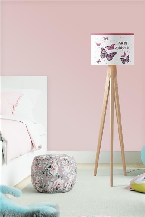 Homamia Dekoratif Çocuk Odası Lambader Kelebek