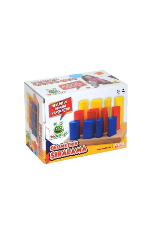 KARSAN 075kr Woodoy Geometrik Şekilli Sıralama