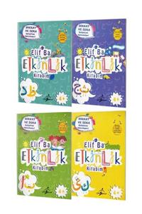 Çocuk Gezegeni Elif Ba Etkinlik Kitabım Seti  4 Kitap