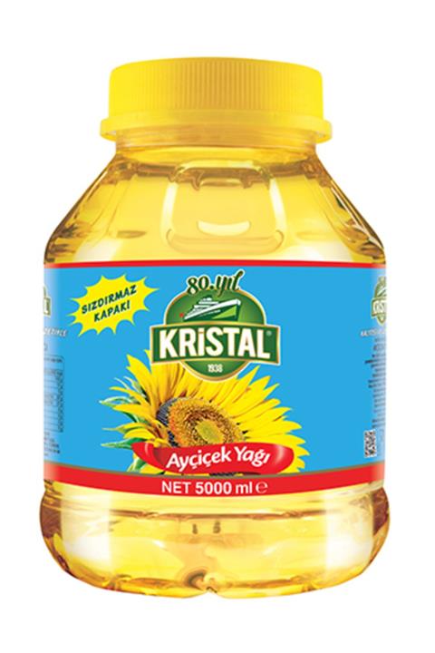 Kristal Ayçiçek Yağı Pet 5 lt
