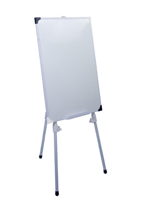 Neon 70x100 Teleskopik Ayaklı Siyah Beyaz Köşeli Okul Yazı Tahtası  Yazı Kalemi  Silgi