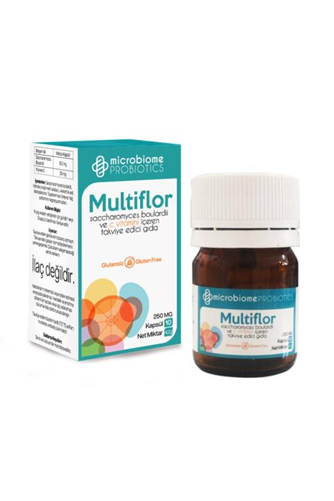 Microbiome Multiflor 10 Kapsül Probiyotik