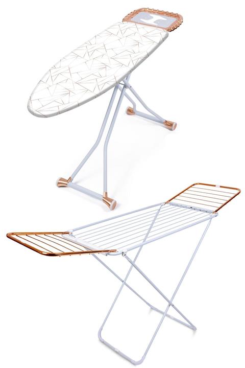 DoğrularPerilla Doğrular Perilla Exclusive Kurutmalık Ve Ütü Masası Beyaz Set