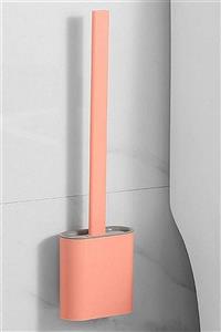 Tilbe Home Silikon Banyo Tuvalet Klozet Fırçası Ve Tutucu Set Toilet Brush Set