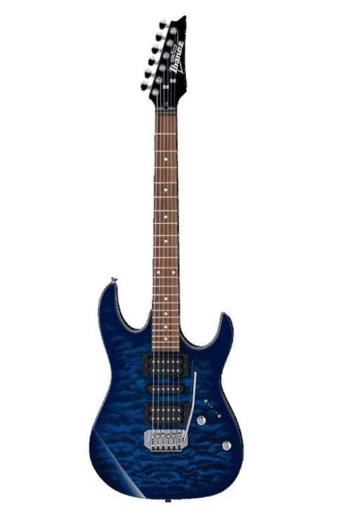 IBANEZ Grx70qa-tbb Transparent Blue Burst Elektro Gitar
