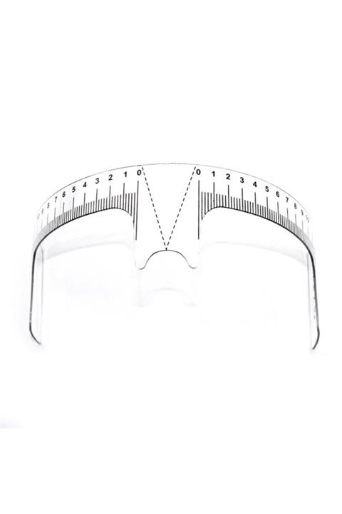 Sunshine Kids Microblading Plastik Ölçüm Cetveli